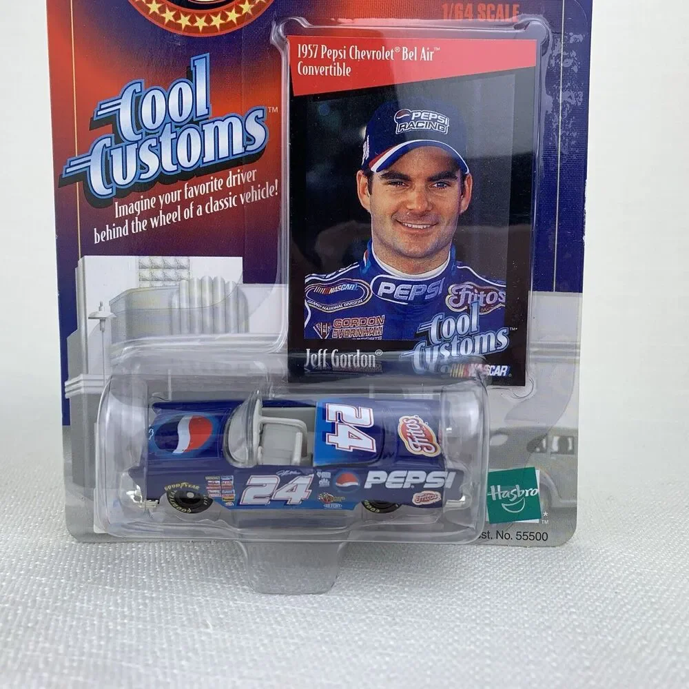 1998 Winner's Circle #24 Jeff‎ Gordon 1957 Pepsi Chevy Bel Air 1:64 Die Cast Car